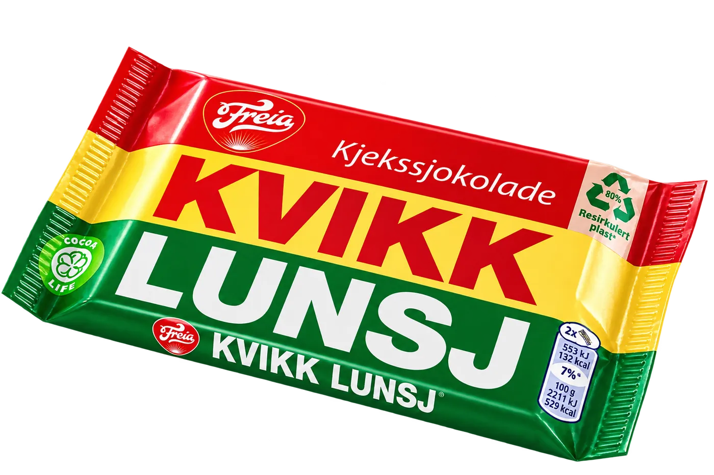 Kvikk Lunsj, a classic Norwegian hiking chocolate