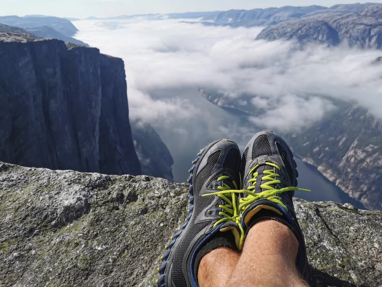 View of Lysefjord near Kjerag, Norway