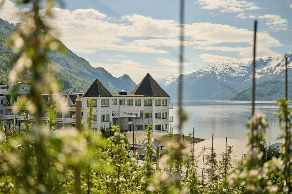 Hotel Ullensvang on Hardangerfjord, Norway