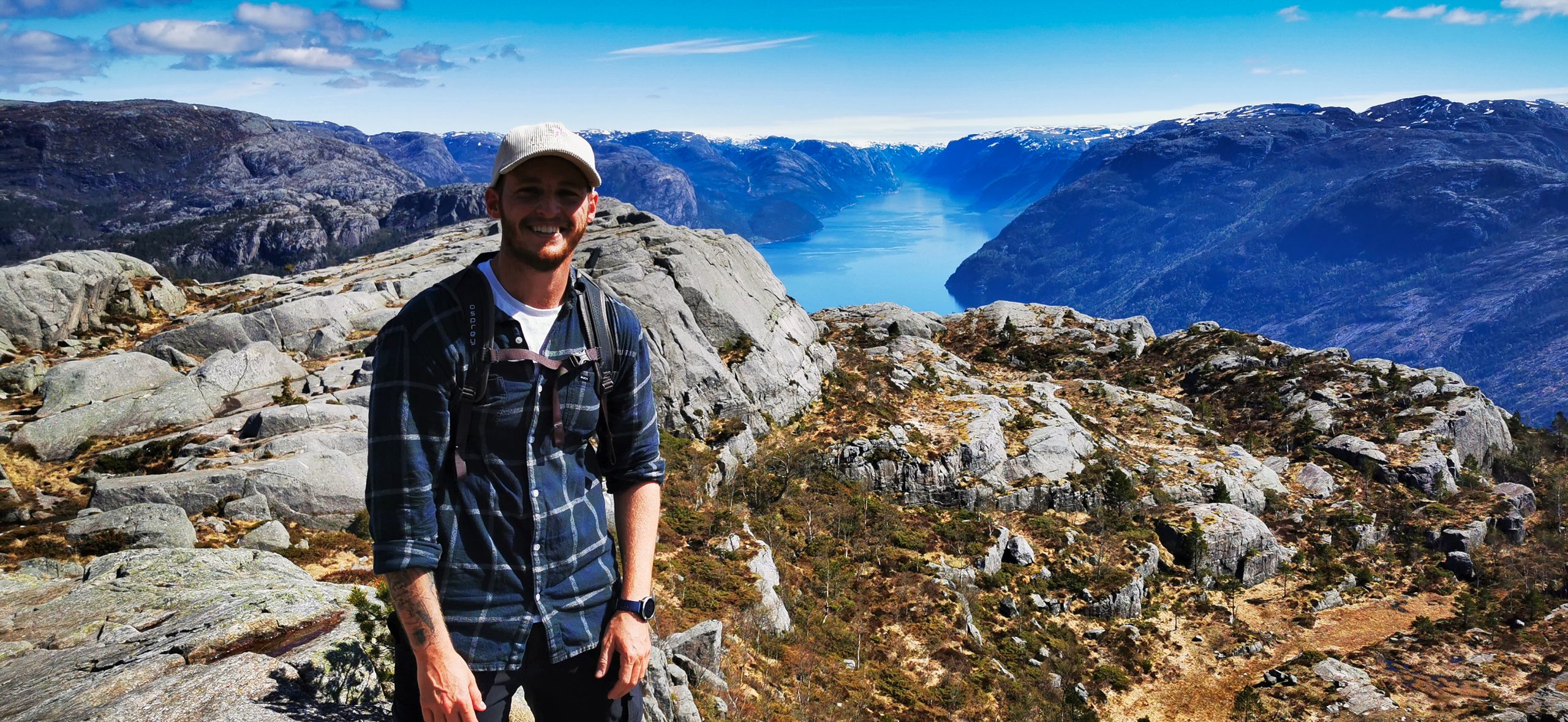 Lysefjord from the Preikestolen route